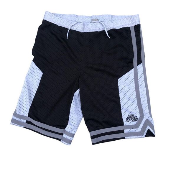 Vintage Nike Shorts Medium Black/White - Picture 7 of 10